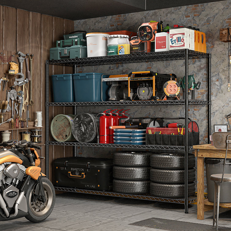 Storage shelves on deals wheels